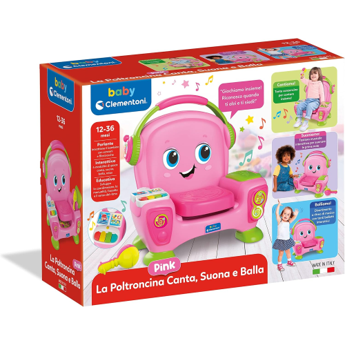 B.CLEM- POLTRONCINA CANTA SUONA & BALLA - ROSSA
