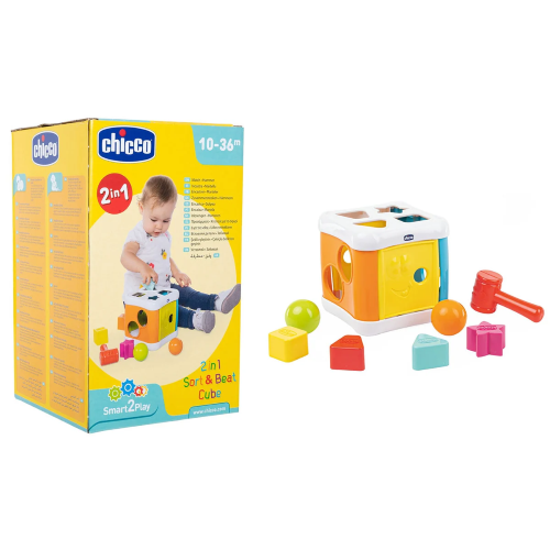 CHICCO - 2IN1 CUBO INCASTRI