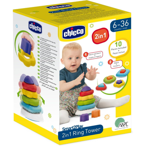 CHICCO - TORRE ANELLI 2IN1