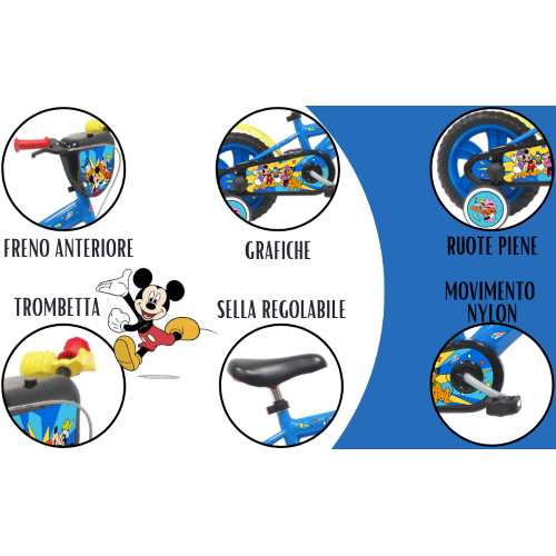 BICI 12M - MICKEY "LUBEX