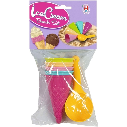 FORMINE SPIAGGIA C/5 FORME CONO & PALETTA
