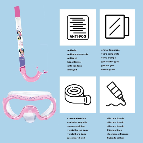 MASCHERA  SUB SET- MINNIE