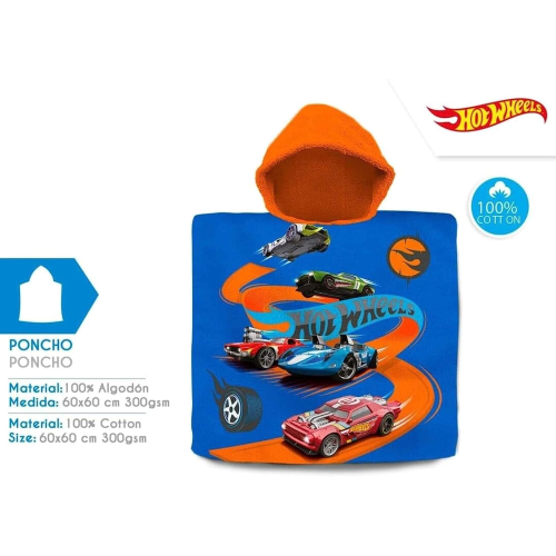 PONCHO - HOT WEELS