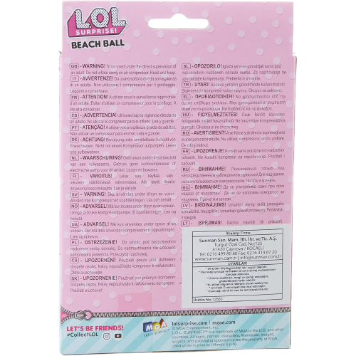 PALLA GONF. BEACH BALL - LOL SURPRICE