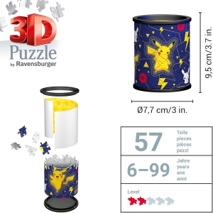 PZL 3D PORTAPENNE POKEMON