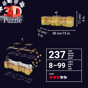 PZL 3D BUCKINGHAM PALACE C/LUCE