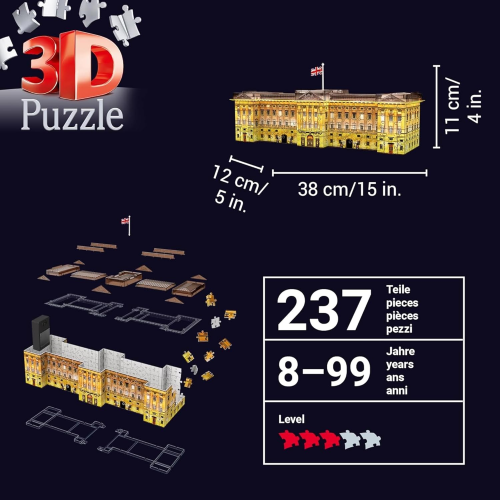 PZL 3D BUCKINGHAM PALACE C/LUCE