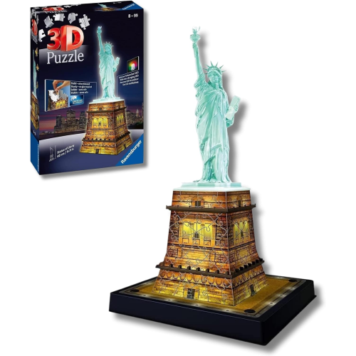 PZL 3D STATUA DELLA LIBERTA´ C/LUCE