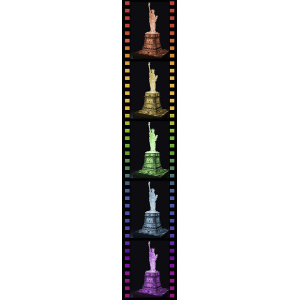 PZL 3D STATUA DELLA LIBERTA´ C/LUCE