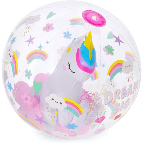 SUN- PALLA DA SPIAGGIA GONGIABILE UNICORN