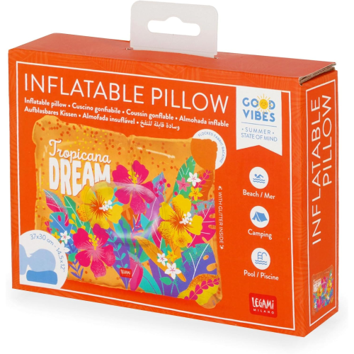 SUN- CUSCINO GONFIABILE DA SPIAGGIA TROPICANA DREAM