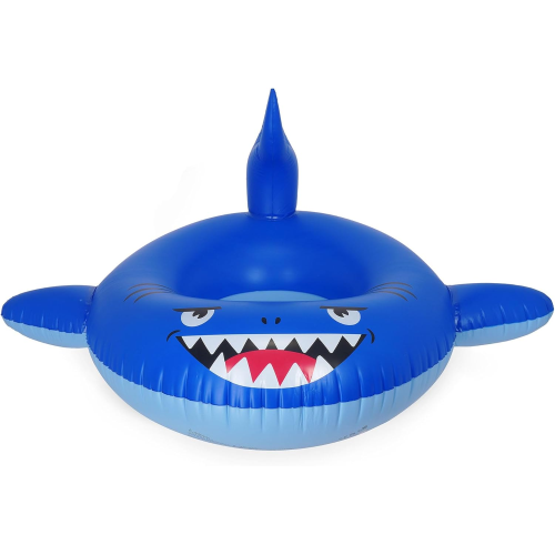 SUN- CIAMBELLA GONFIABILE PER PISCINA SHARK