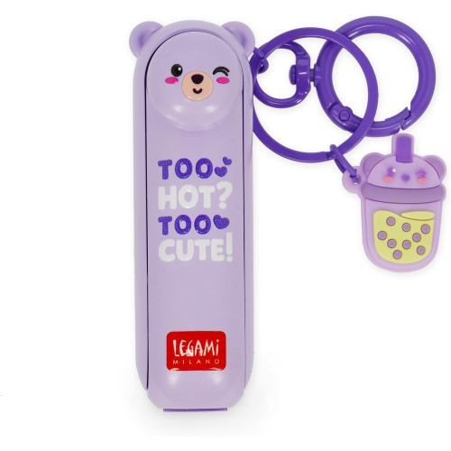 SUN- MINI VENTILATORE RICARICABILE LILAC