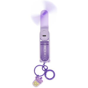 SUN- MINI VENTILATORE RICARICABILE LILAC