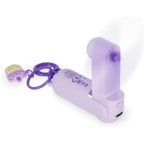 SUN- MINI VENTILATORE RICARICABILE LILAC