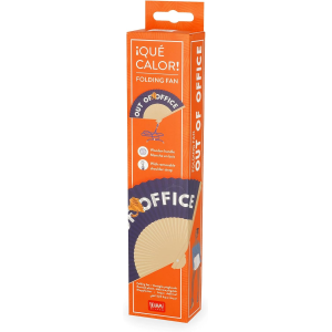 SUN- VENTAGLIO PIEGHEVOLE QUE CALOR OUT OF OFFICE
