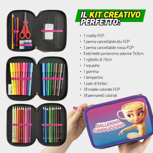 AST. 3 ZIP BALLERINA SKIFIDOL ITALIAN BRAINROT