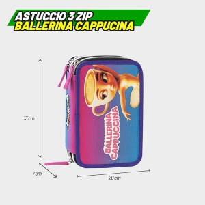 AST. 3 ZIP BALLERINA SKIFIDOL ITALIAN BRAINROT