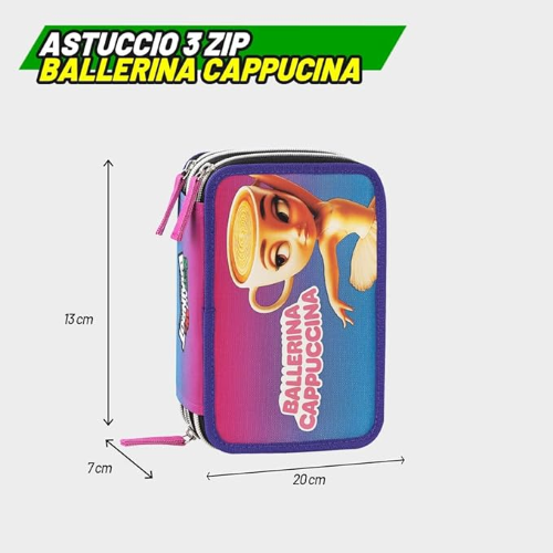 AST. 3 ZIP BALLERINA SKIFIDOL ITALIAN BRAINROT
