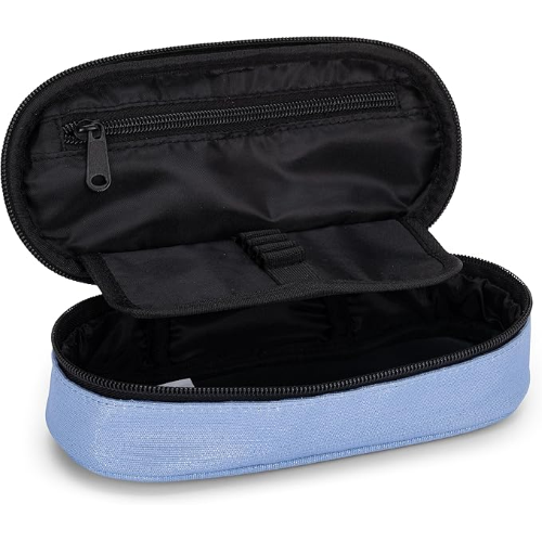 BAULETTO - COMIX OVALE ORG. LUREX- AZZURRO