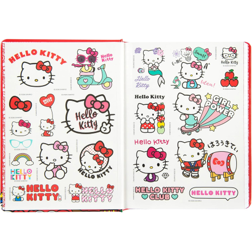 DIARIO - SUPERDIARIO STD DATATO RED HELLO KITTY
