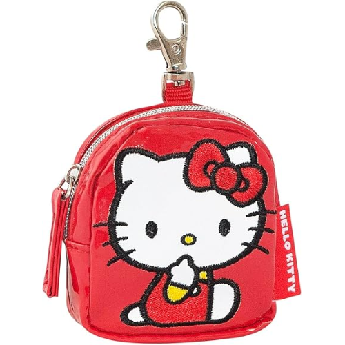 P.MONETE- HELLO KITTY ROSSO LEISURE C/MOSCHETTONE