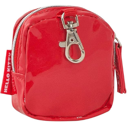 P.MONETE- HELLO KITTY ROSSO LEISURE C/MOSCHETTONE