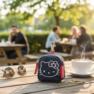 P.MONETE- HELLO KITTY SILVER  LEISURE C/MOSCHETTONE