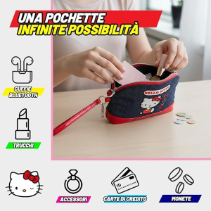 POCHETTE - HELLO KITTY CON MANICO LEISURE