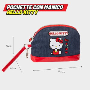 POCHETTE - HELLO KITTY CON MANICO LEISURE