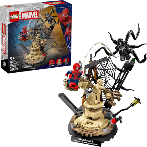 MARVEL LEGO - BATTAGLIA EPICA SPIDER MAN VS SANDMAN
