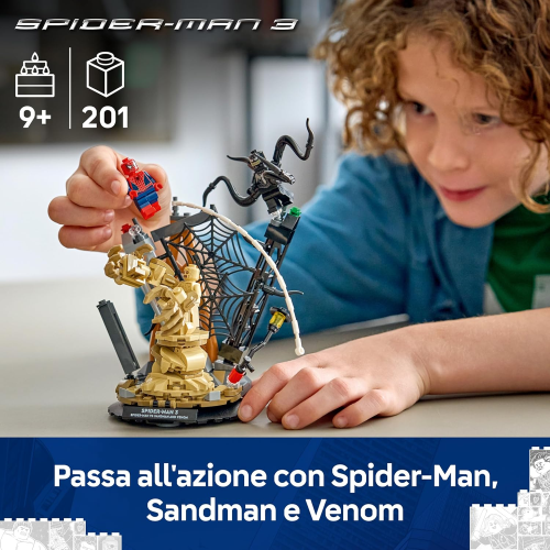 MARVEL LEGO - BATTAGLIA EPICA SPIDER MAN VS SANDMAN