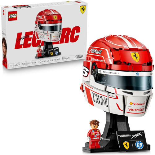 SCUDERIA FERRARI - CASCO DI CHARLES LECLERC