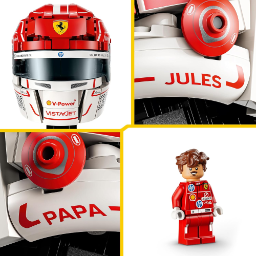 SCUDERIA FERRARI - CASCO DI CHARLES LECLERC
