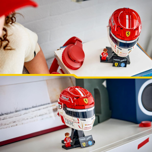 SCUDERIA FERRARI - CASCO DI CHARLES LECLERC