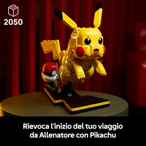 POKEMON LEGO - PIKACHU E POK BALL