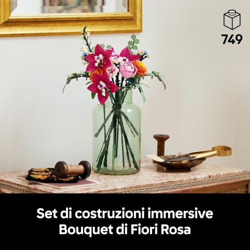 BOTANICALS- BOUQUET DI FIORI ROSA