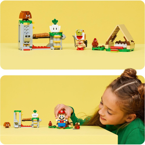 M.BROSS LEGO - MARIO KART IN CAMPEGGIO CON CAPITAN TOAD