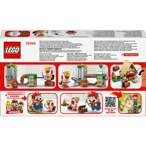 M.BROSS LEGO - MARIO KART IN CAMPEGGIO CON CAPITAN TOAD