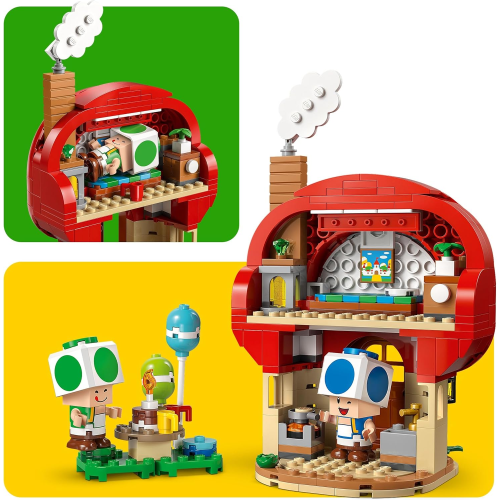 M.BROSS LEGO - MARIO KART FESTA A CASA DI TOAD