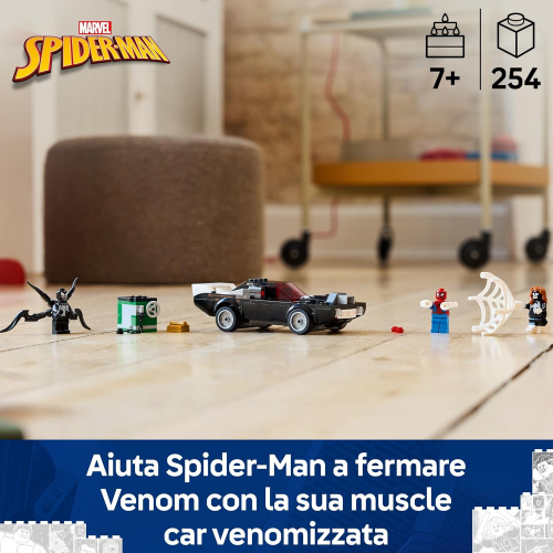 S.HEROES- SPIDERMAN CONTRO MUSCLE DI VENOM