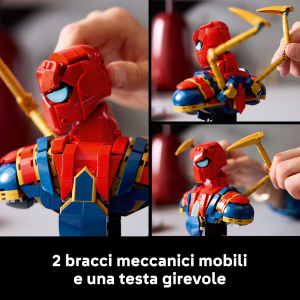 S.HEROES - BUSTO DI IRON SPDER MAN
