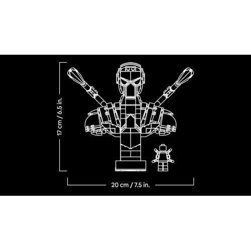 S.HEROES - BUSTO DI IRON SPDER MAN