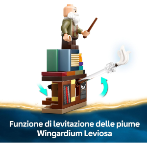 H. POTTER- CASTELLO DI HOGWART LEZIONE DI INCANTESIMI
