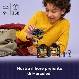 LEGO - MERCOLEDI' - FIORE DI DALIA NERO