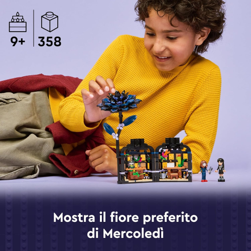 LEGO - MERCOLEDI' - FIORE DI DALIA NERO