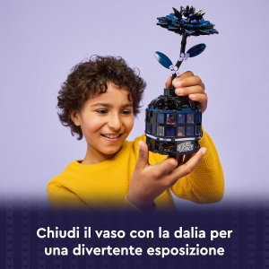 LEGO - MERCOLEDI' - FIORE DI DALIA NERO