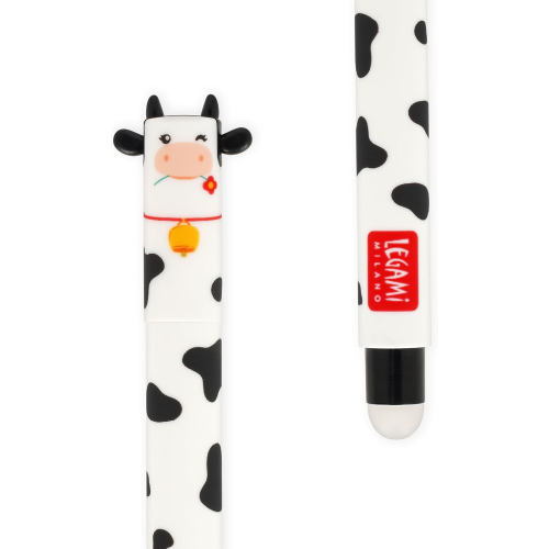 SET OF 04 ERASABLE GEL PENS- COW-PIGGY-DONKEY-ROOSTER