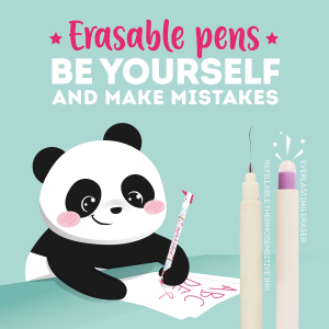 ERASABLE GEL PEN- CORGI