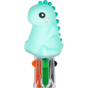MINI 4 COLOURS BALLPOINT PEN- MINI MAGIC RAINBOW- DINO